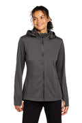 Sport-Tek Women's   Hooded Soft Shell Jacket LST980