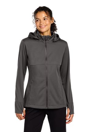 Sport-Tek Women's   Hooded Soft Shell Jacket LST980