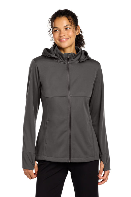 Sport-Tek Women's   Hooded Soft Shell Jacket LST980