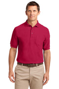 Port Authority Men's   Tall Silk Touch Polo with Pocket