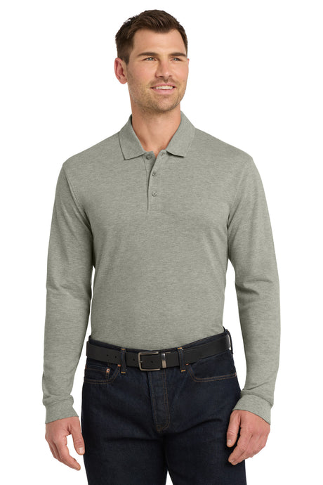Port Authority Men's   EZCotton   Long Sleeve Polo