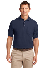 Port Authority Men's   Tall Silk Touch Polo with Pocket
