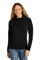 District Women's    Perfect Weight    Fleece Drop Shoulder Full-Zip Hoodie DT1104