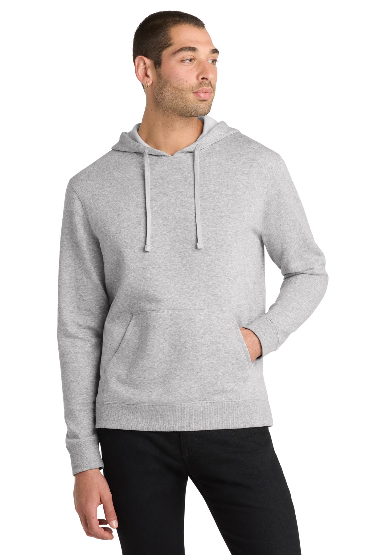 District Men's   Lightweight Fleece Hoodie