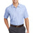 Red Kap Men's Short Sleeve Striped Industrial Work Shirt