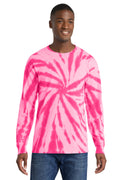 Port & Co Men's   Tie-Dye Long Sleeve Tee