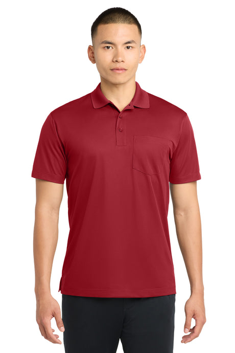 Sport-Tek Men's   Micropique Sport-Wick   Pocket Polo