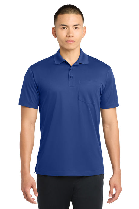Sport-Tek Men's   Micropique Sport-Wick   Pocket Polo
