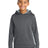 Sport-Tek Youth   Sport-Wick   CamoHex Fleece Colorblock Hooded Pullover