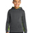 Sport-Tek Youth   Sport-Wick   CamoHex Fleece Colorblock Hooded Pullover