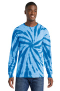 Port & Co Men's   Tie-Dye Long Sleeve Tee