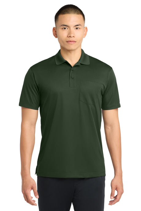 Sport-Tek Men's   Micropique Sport-Wick   Pocket Polo