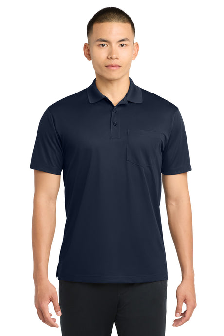 Sport-Tek Men's   Micropique Sport-Wick   Pocket Polo