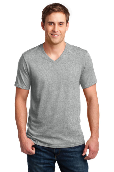 Anvil Men's   100% Combed Ring Spun Cotton V-Neck T-Shirt