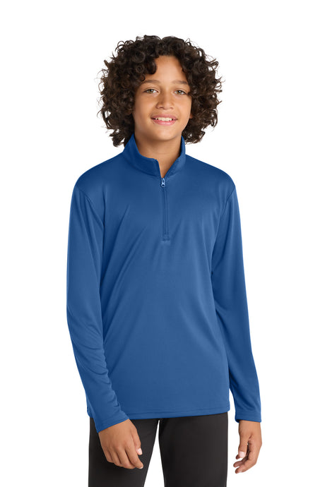 Sport-Tek Youth    PosiCharge    Competitor    1/4-Zip Pullover