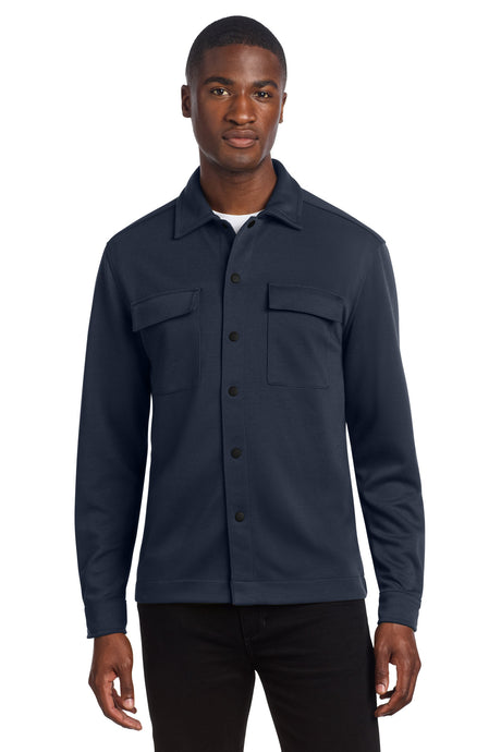 Mercer+Mettle Men's   Double-Knit Snap Front Jacket MM3004