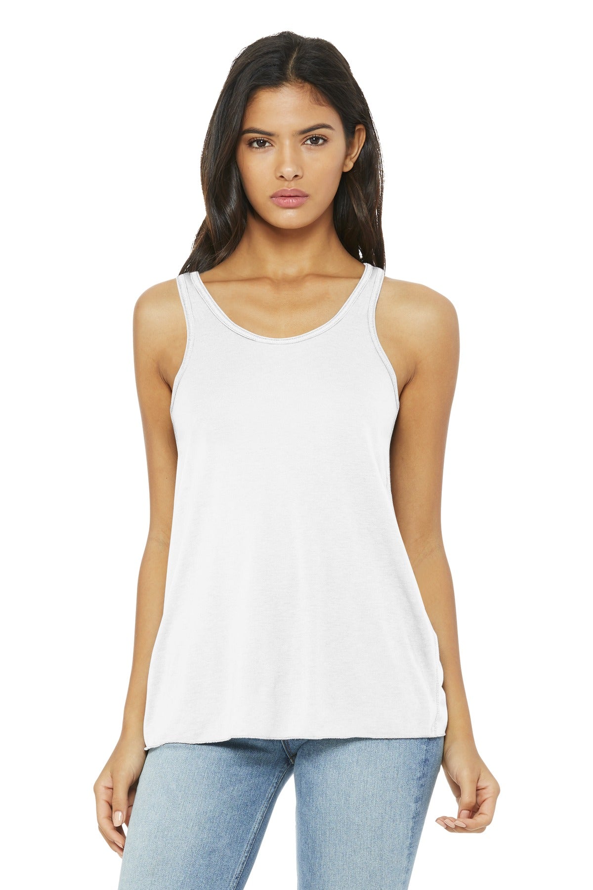 Bella + Canvas Women's    Flowy Racerback Tank
