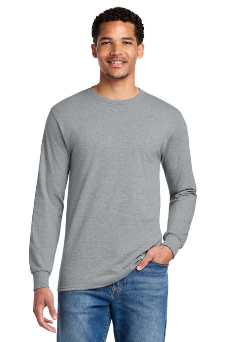 Jerzees Men's   Dri-Power   50/50 Cotton/Poly Long Sleeve T-Shirt