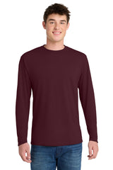 Port & Co Men's   Long Sleeve Performance Blend Tee