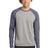 Sport-Tek Men's    PosiCharge    Long Sleeve Tri-Blend Wicking Raglan Tee ST400LS