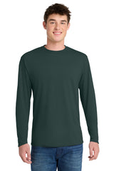 Port & Co Men's   Long Sleeve Performance Blend Tee