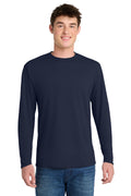 Port & Co Men's   Long Sleeve Performance Blend Tee