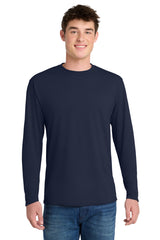Port & Co Men's   Long Sleeve Performance Blend Tee