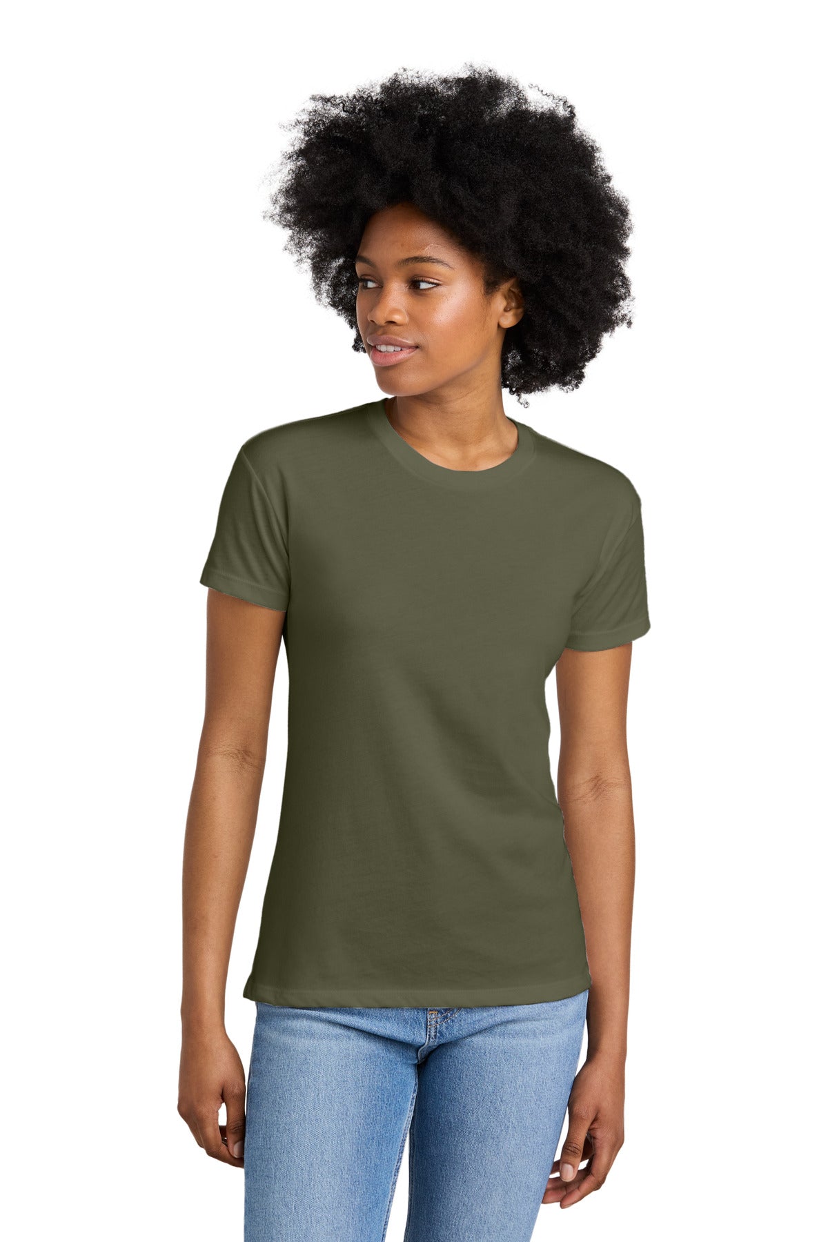 Next Level Apparel Women's   CVC Relaxed Tee NL6600