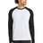 Sport-Tek Men's    PosiCharge    Long Sleeve Tri-Blend Wicking Raglan Tee ST400LS