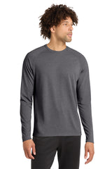 Sport-Tek Men's    PosiCharge    Long Sleeve Tri-Blend Wicking Raglan Tee ST400LS
