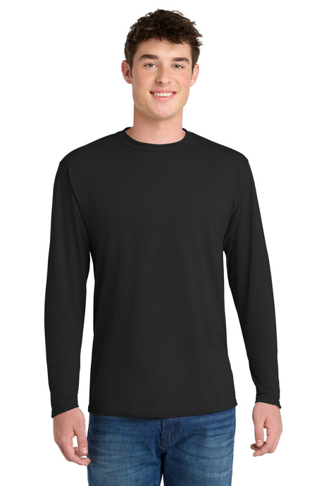 Port & Co Men's   Long Sleeve Performance Blend Tee