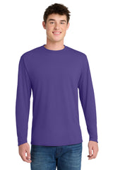 Port & Co Men's   Long Sleeve Performance Blend Tee