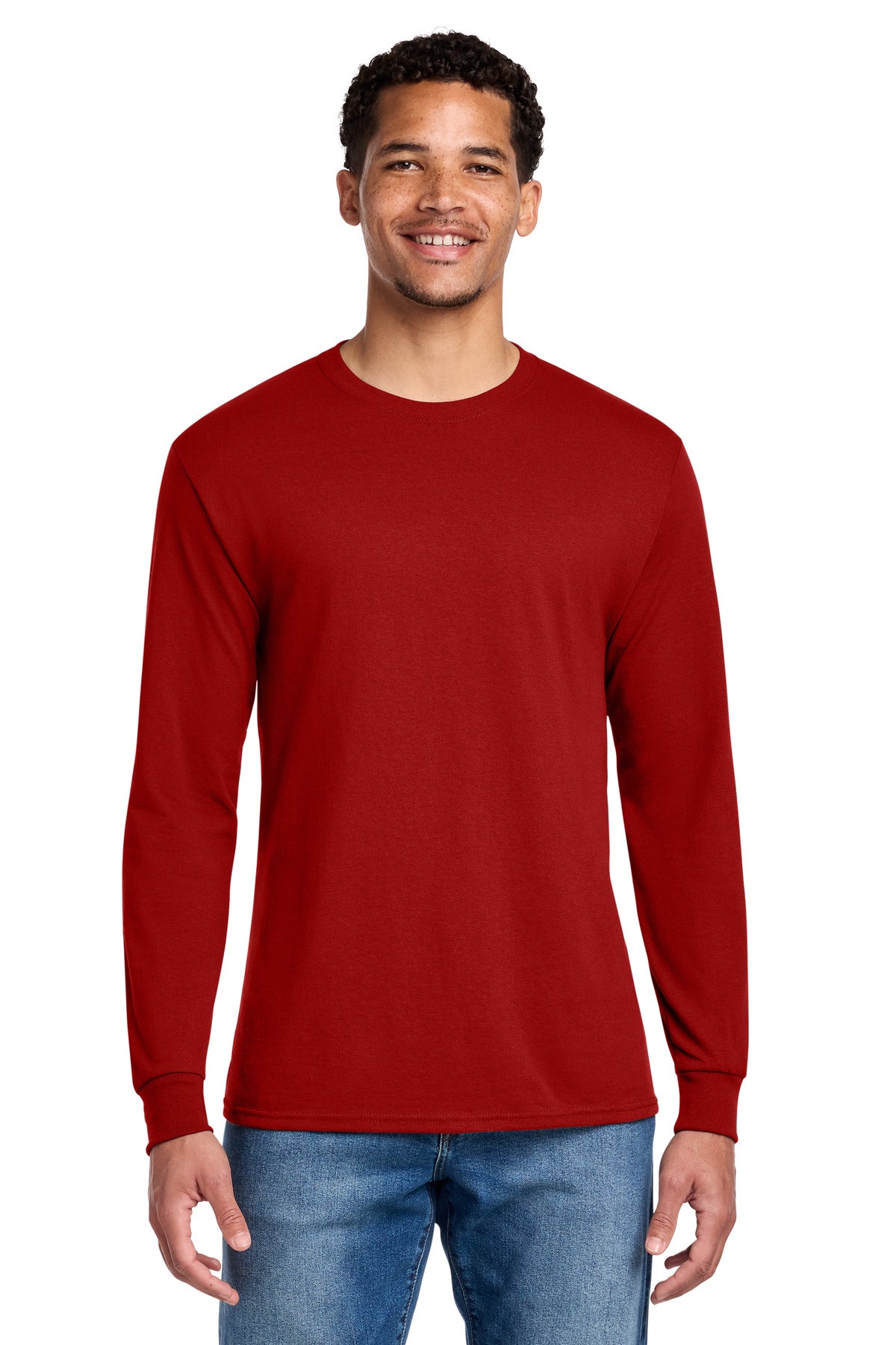 Jerzees Men's   Dri-Power   50/50 Cotton/Poly Long Sleeve T-Shirt