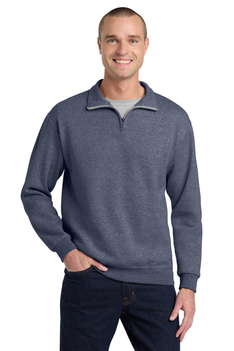 Jerzees Men's   NuBlend   1/4-Zip Cadet Collar Sweatshirt