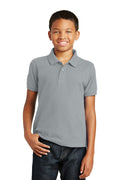 Port Authority Youth   Core Classic Pique Polo