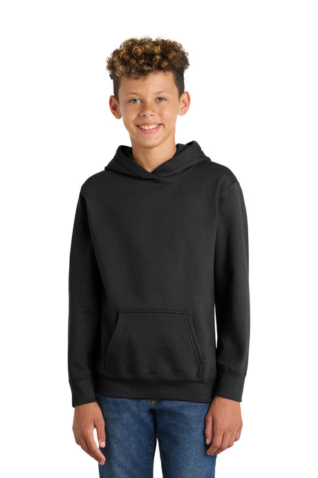 Port & Co Youth   Fan Favorite Fleece Pullover Hooded Sweatshirt