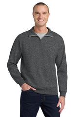 Jerzees Men's   NuBlend   1/4-Zip Cadet Collar Sweatshirt