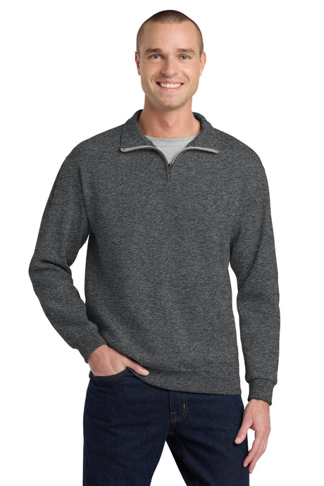 Jerzees Men's   NuBlend   1/4-Zip Cadet Collar Sweatshirt