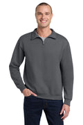 Jerzees Men's   NuBlend   1/4-Zip Cadet Collar Sweatshirt