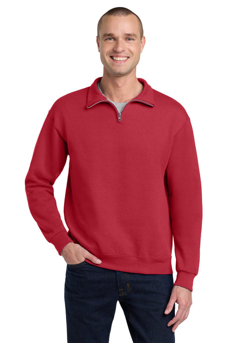 Jerzees Men's   NuBlend   1/4-Zip Cadet Collar Sweatshirt