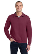 Jerzees Men's   NuBlend   1/4-Zip Cadet Collar Sweatshirt