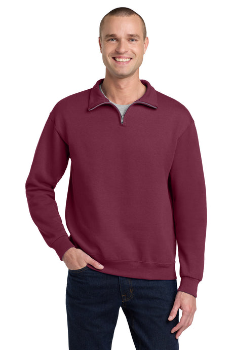 Jerzees Men's   NuBlend   1/4-Zip Cadet Collar Sweatshirt