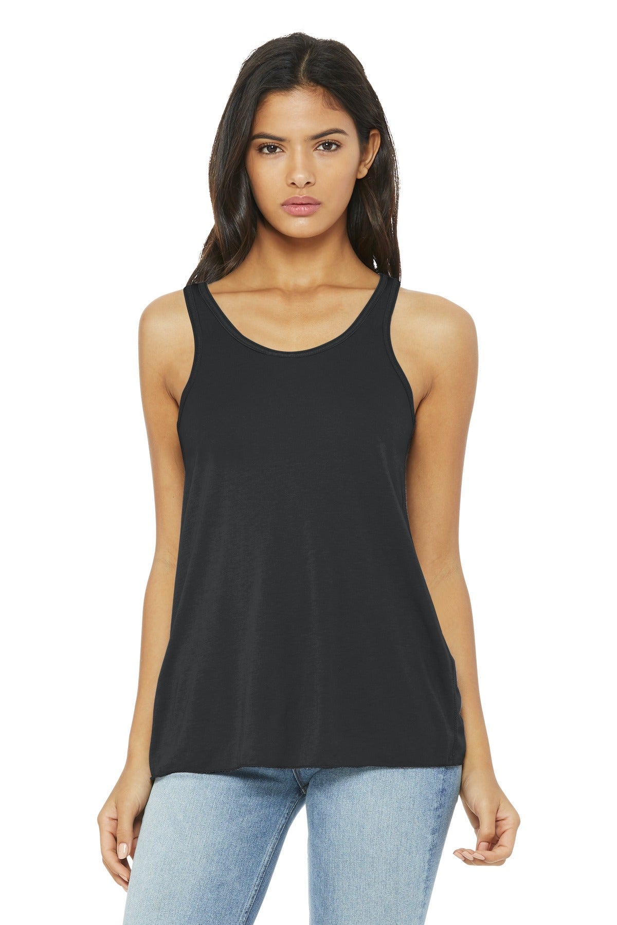 Bella + Canvas Women's    Flowy Racerback Tank