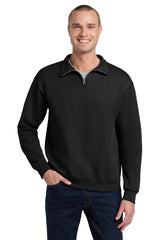 Jerzees Men's   NuBlend   1/4-Zip Cadet Collar Sweatshirt