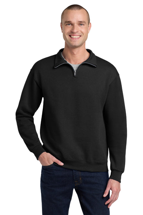 Jerzees Men's   NuBlend   1/4-Zip Cadet Collar Sweatshirt
