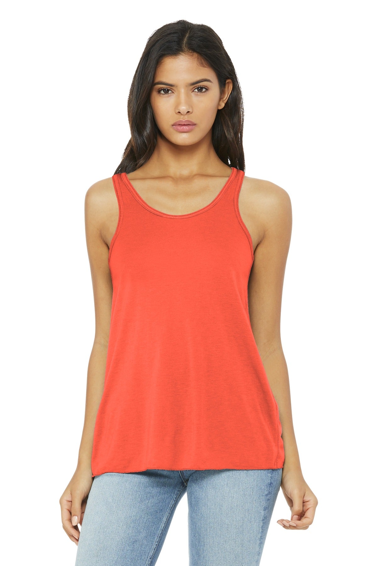 Bella + Canvas Women's    Flowy Racerback Tank