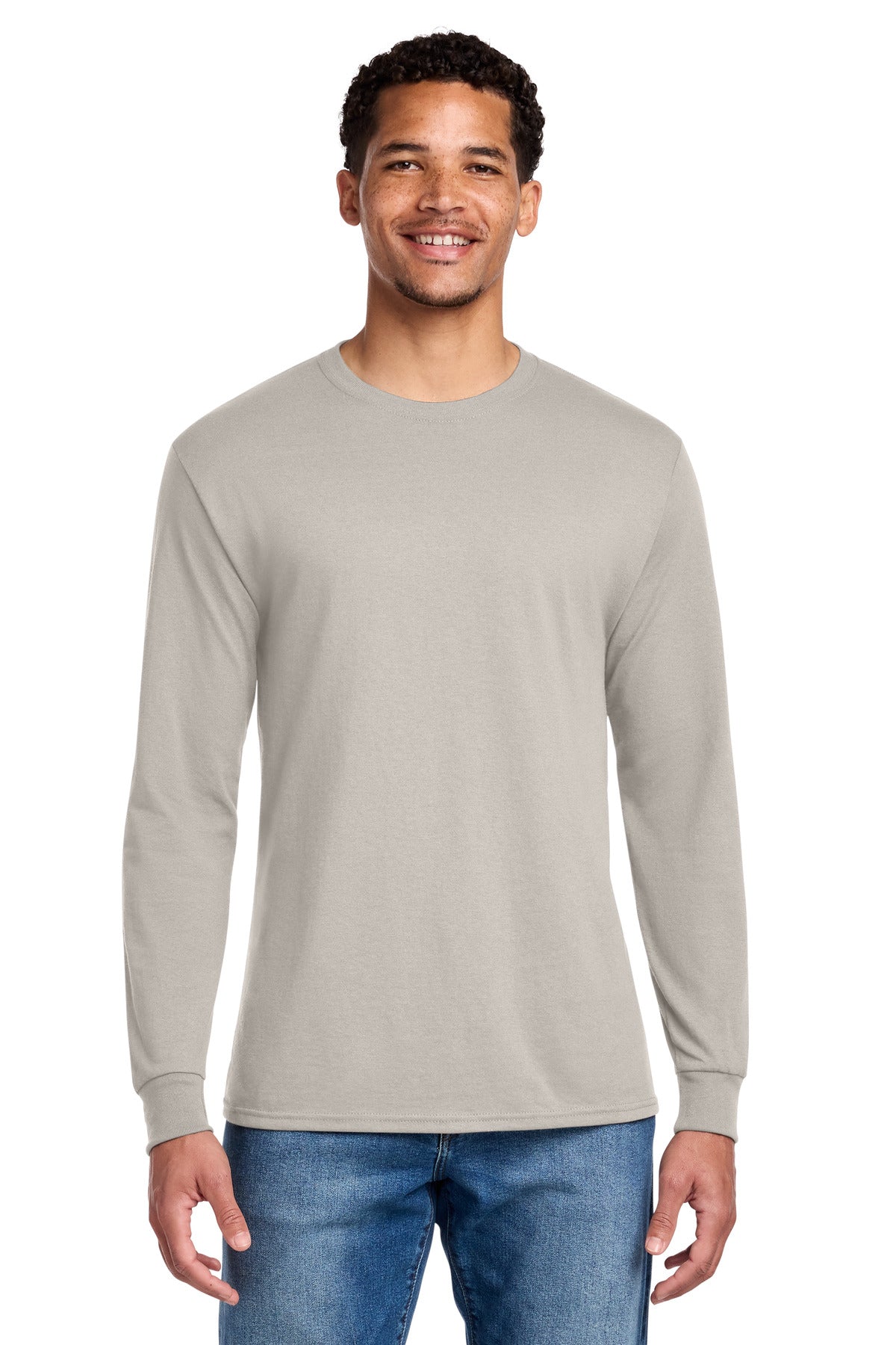 Jerzees Men's   Dri-Power   50/50 Cotton/Poly Long Sleeve T-Shirt