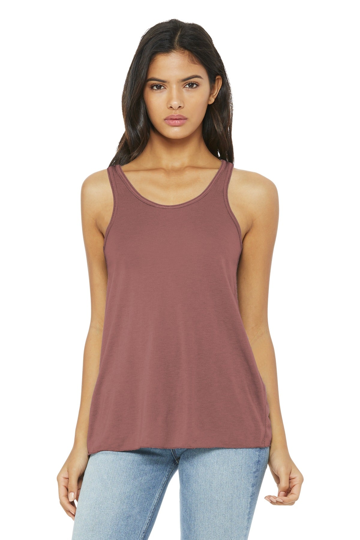 Bella + Canvas Women's    Flowy Racerback Tank