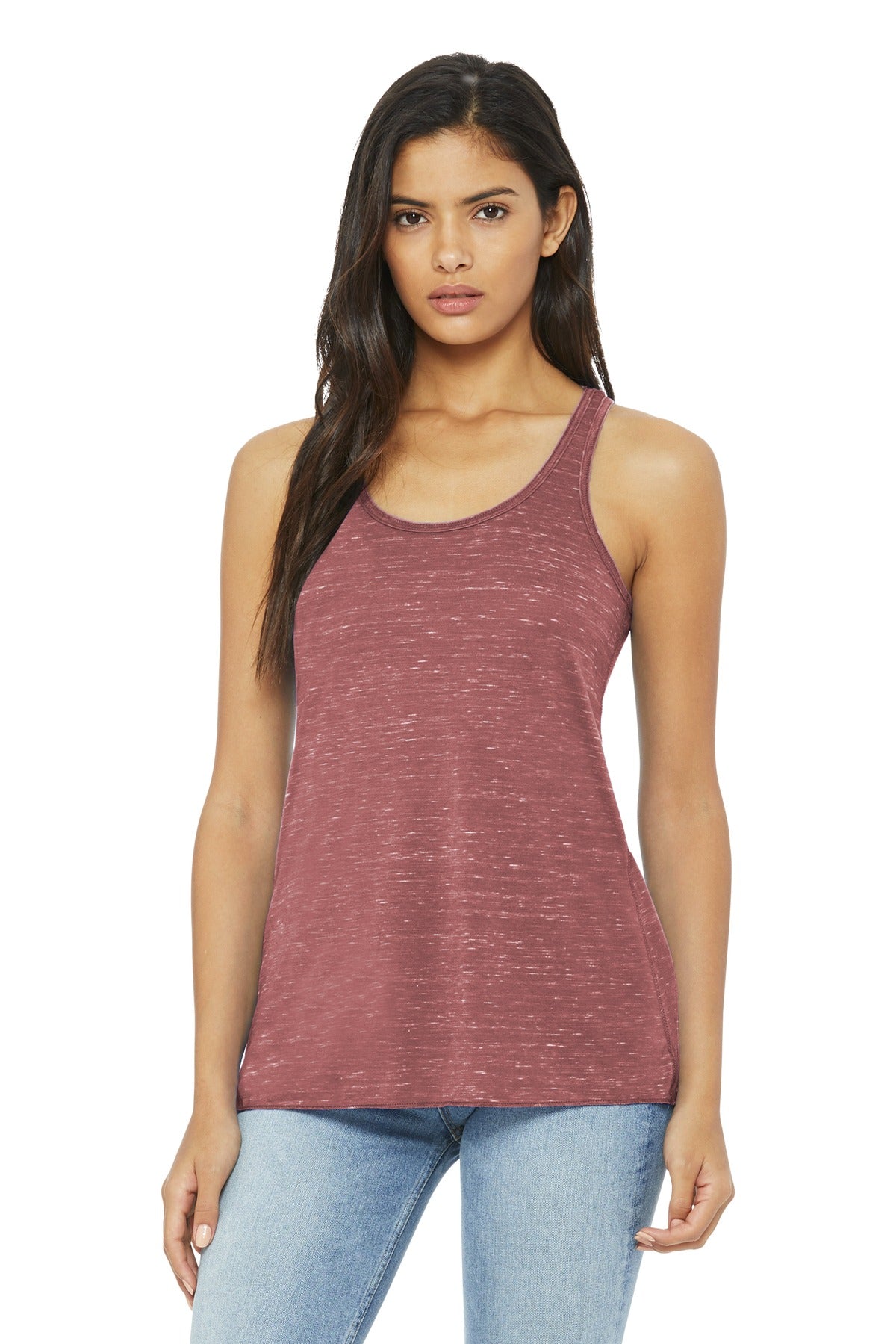 Bella + Canvas Women's    Flowy Racerback Tank