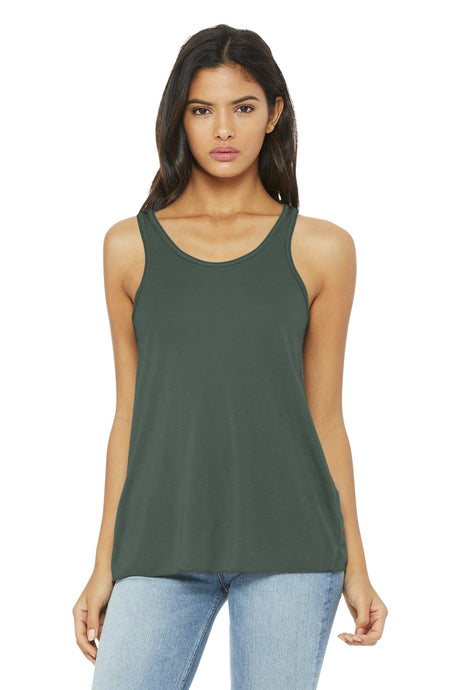 Bella + Canvas Women's    Flowy Racerback Tank